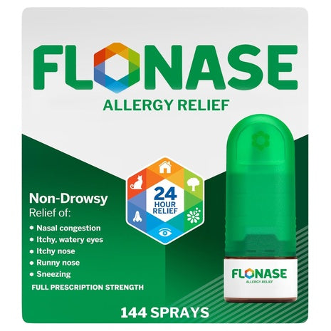 144-Spray Flonase Allergy Relief Nasal Spray