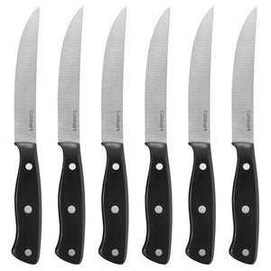 6 Cuisinart Triple Rivet Steak Knives