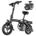 AONPO 14" 1000W Peak Folding Electric Bike