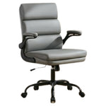 Soft Padded Flip-Up Arm Support Adjustable Desk Chair