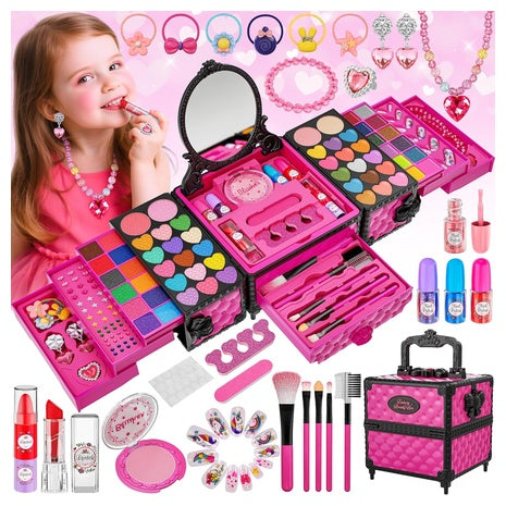 99-Piece Kids Washable Makeup Kit