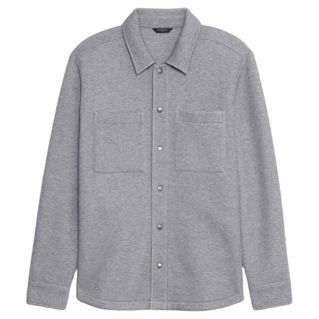 Men's Soft Knit Sweatshirt Jacket