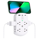 11-in-1 Surge Protector Outlet Extender with USB-C