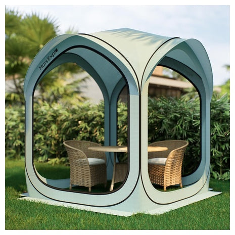 6ft X 6ft Instant Portable Pop-Up Screen Tent With Mesh Walls