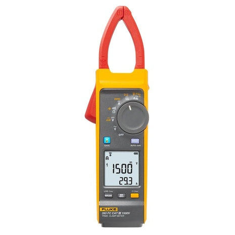 Fluke 393 FC CAT III 1500V Solar Clamp Meter With IFlex