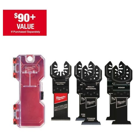 5-Piece Milwaukee Multi-Tool Oscillating Blade Kit