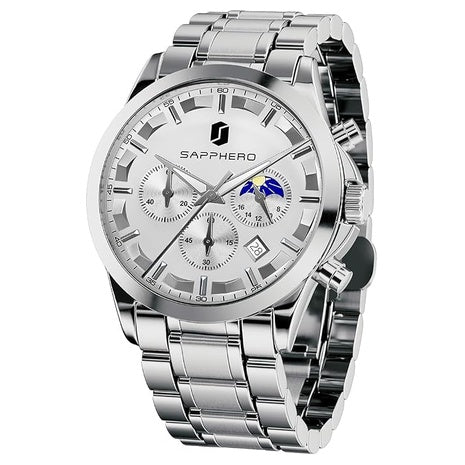 Men's Analog Quartz Chronograph Waterproof Wrist Watch (Various)
