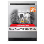 24" LG Top Control Standard 46 DBA Dishwasher With QuadWash