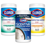 225 Clorox Disinfecting Wipes Variety Pack