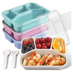 4-Pack Divided Snack Containers