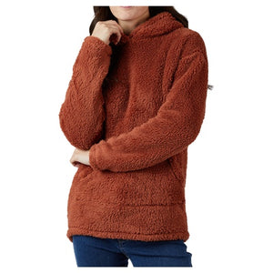 Women's Soft Sherpa Pullover Hoodie