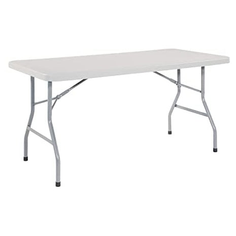 Office Star Resin Multipurpose Rectangle Folding Table