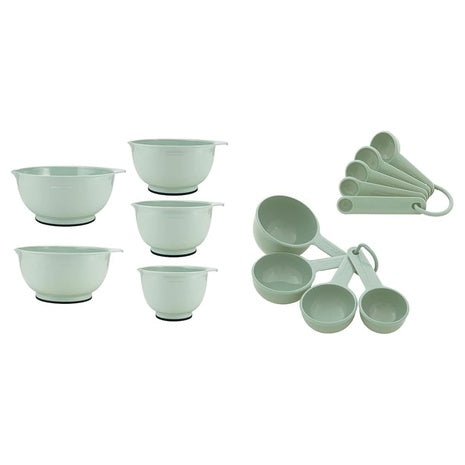 KitchenAid 5 Mixing Bowls + 9-Piece Measuring Set