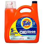 106-Loads Tide Ultra OXI, Hygienic Clean, or +Downy Liquid Laundry Detergent