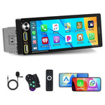 Motorsi 6.9" Touch Single Din Car Stereo With Wireless Apple Carplay