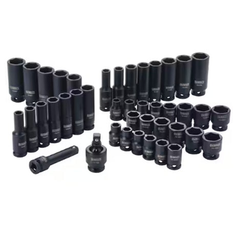 42-Piece Dewalt 3/8in Drive Metric Impact Sockets Set