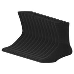 12 Pairs Hanes Double Tough Socks