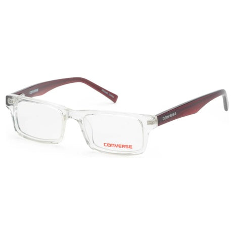 Converse Kids Unisex 45mm No Color Rectangular Eyeglasses
