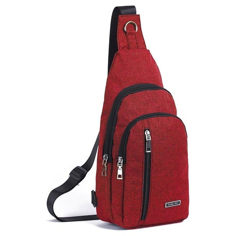 Small Crossbody Sling Bag With USB Charging Port