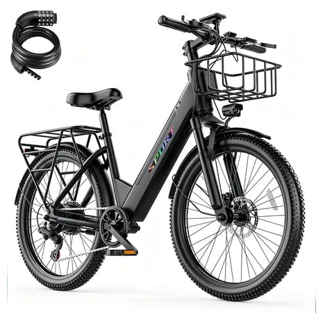 ASKGO 1500W Peak Electric Commuting Mountain Bike