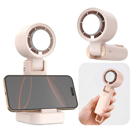 3-in-1 5-Speed 13000RPM Turbo Mini Handheld Fan