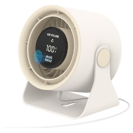Rechargeable Desk Fan with Touch Control & 6 Speeds