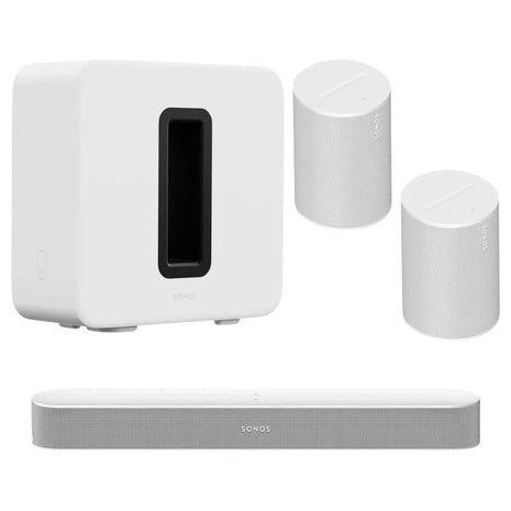 Sonos Beam Gen 2 Soundbar With Dolby Atmos Bundle