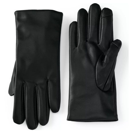 Women's Cashtouch Lined Faux Leather Glove