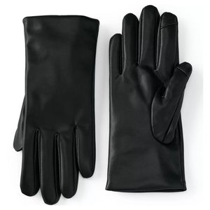 Women's Cashtouch Lined Faux Leather Glove