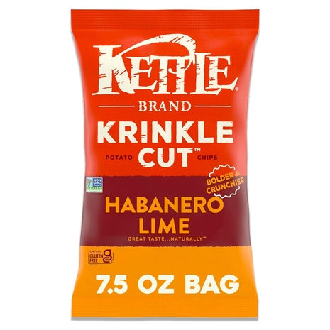 Krinkle Cut, Habanero Lime Kettle Chips