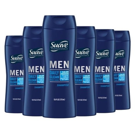 6 Suave Men 2 in 1 Shampoo and Conditioner
