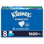 8 Boxes Kleenex Trusted Care Facial Tissues