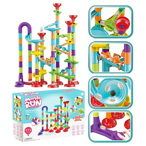 173-Piece Marble Run STEM Set