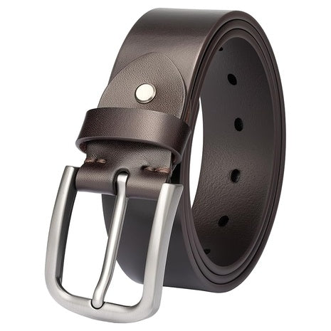 TYWestyles Men's 1.5" Everyday Leather Belt