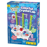 Thames & Kosmos Ooze Labs Colorful Crystal Lab STEM Experiment Kit & Lab Setup