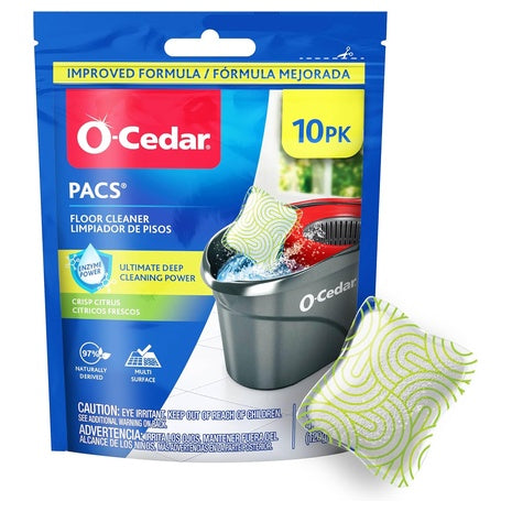 10 O-Cedar PACS Hard Floor Cleaner (2 Scents)