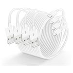 4-Pack USB-A to USB-C Cables