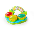 Bright Starts Safari Beats Musical Drum Toy with Lights