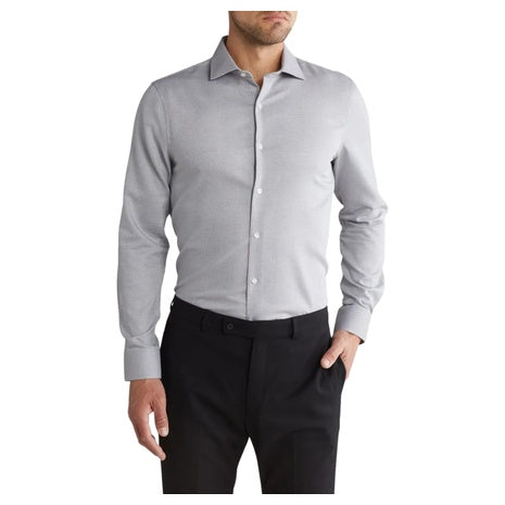 Perry Ellis Men's King Slim Fit Micro Dot Shirt