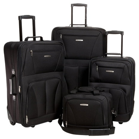 Rockland Journey 4-Piece Softside Luggage Set