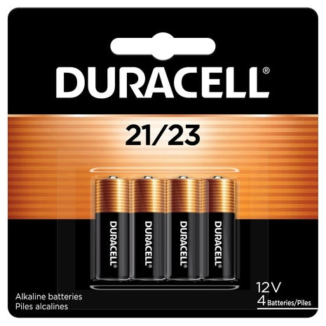 4-Pack Duracell 21/23 12V Alkaline Batteries