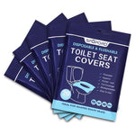 ‌100 Disposable & Flushable Toilet Seat Covers