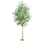 6ft Artificial Olive Tree with Pot