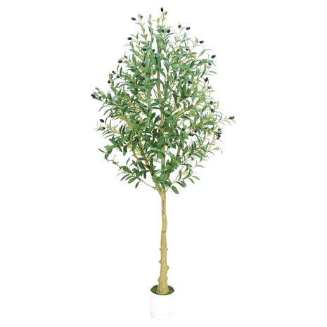 6ft Artificial Olive Tree with Pot