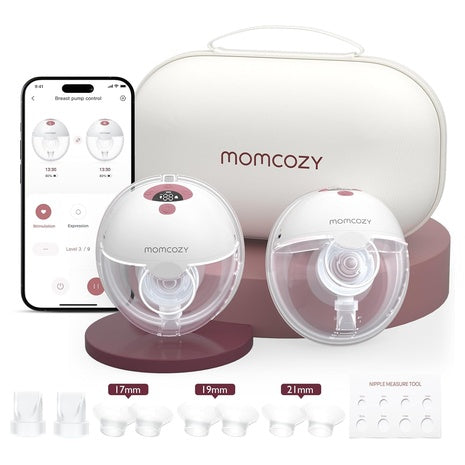 Momcozy M5 Wearable Breast Pump 2-Pack