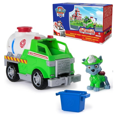 Paw Patrol Rocky Rescue Fire Tanker