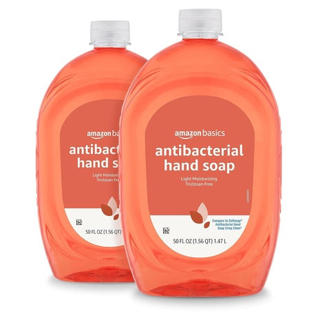 2-Pack 50oz Amazon Basics Citrus Liquid Hand Soap Refill
