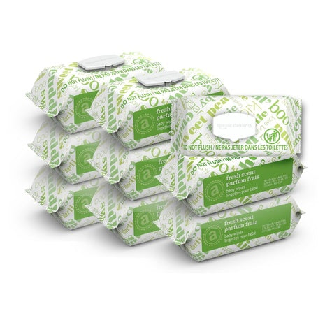 810 Amazon Elements Baby Wipes