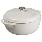 Lodge 7.5 Qt Enameled Cast Iron Oval Dutch Oven