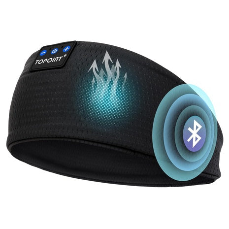 Wireless Breathable Sleep Headphones Headband